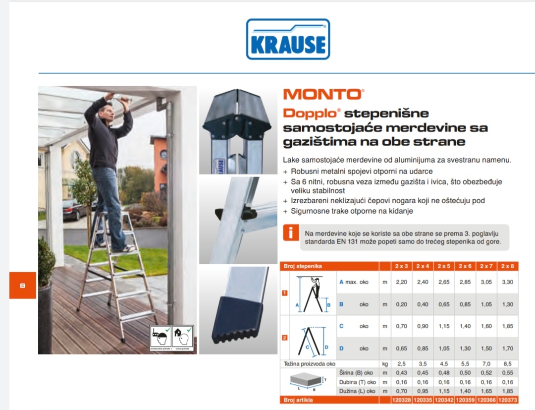 DOPPLO merdevine 2x3 - Slika 7