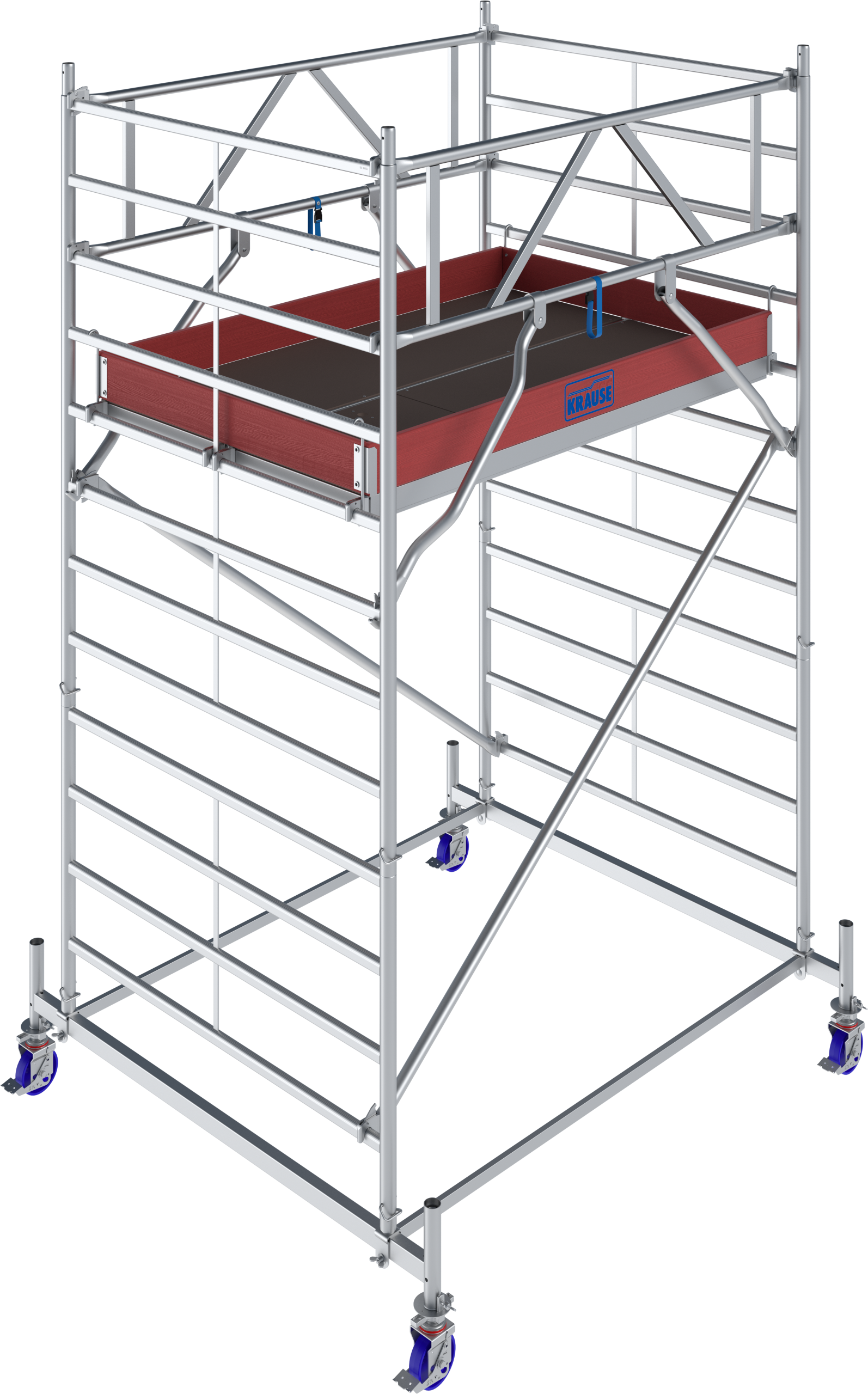 Aluminijumska pokretna skela Stabilo 50 4.40m (2x1.25m)