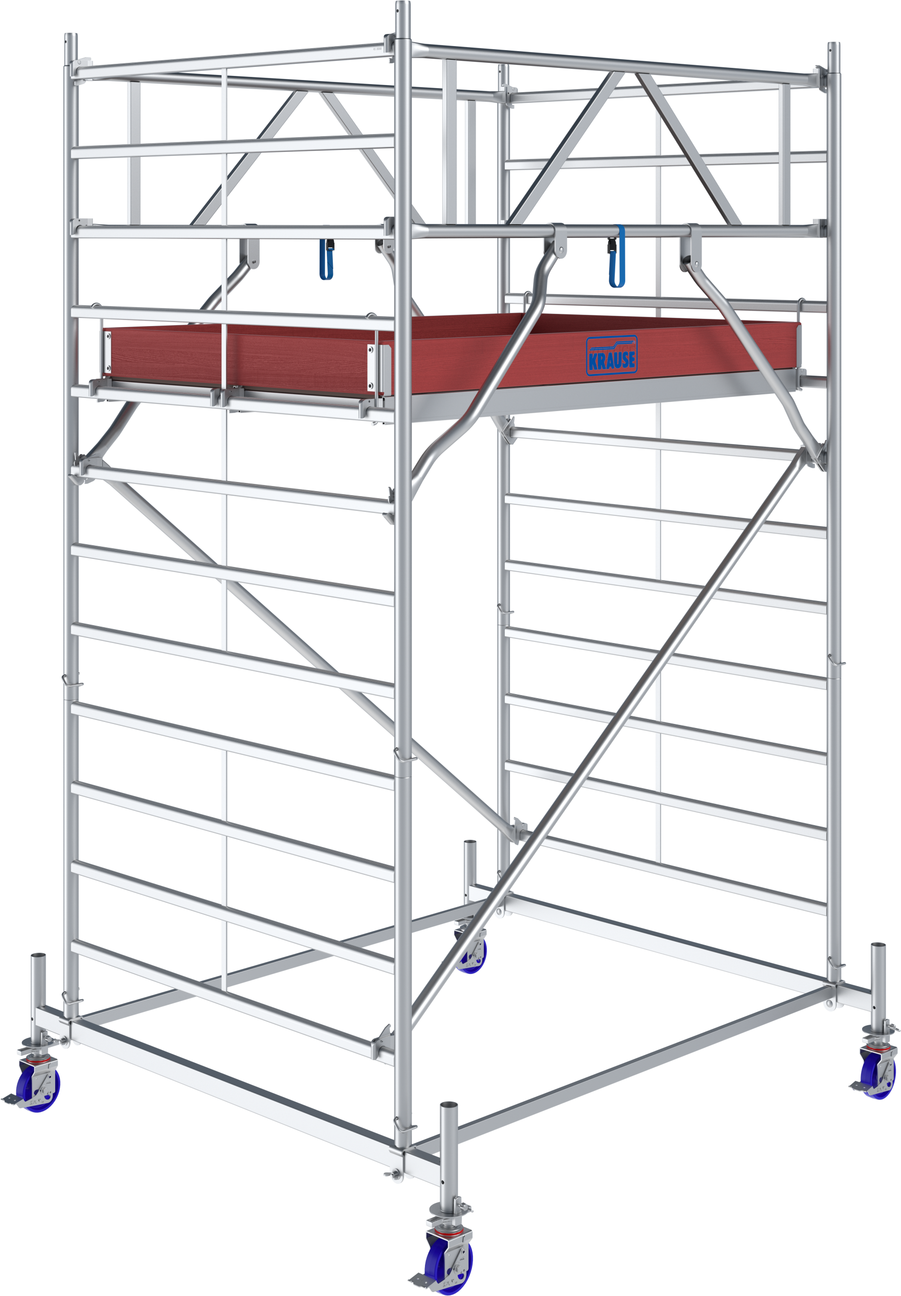 Aluminijumska pokretna skela Stabilo 50 4.40m (2x1.25m) - Slika 2
