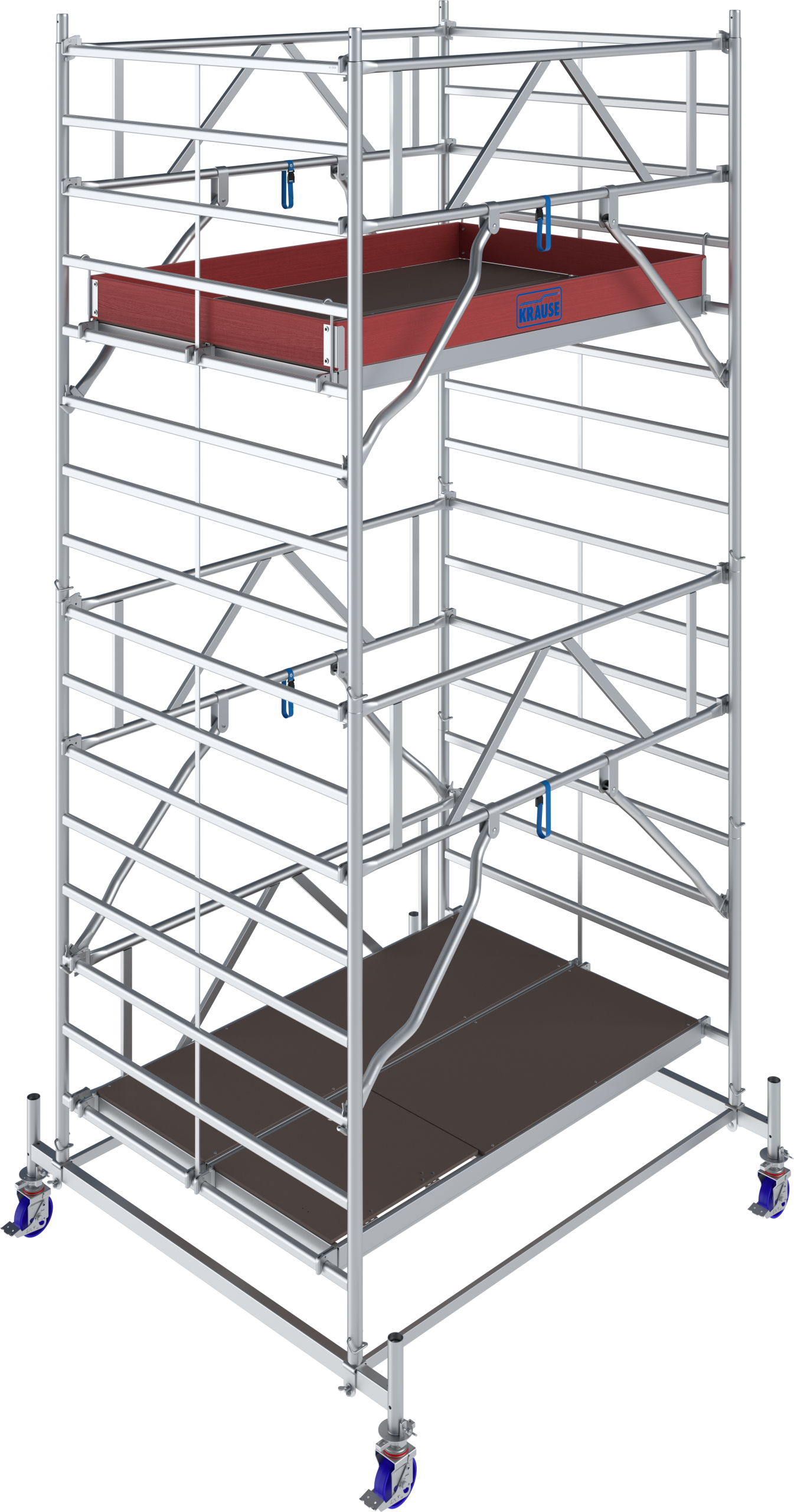 Aluminijumska pokretna skela Stabilo 50 5.40m (2×1.25m)