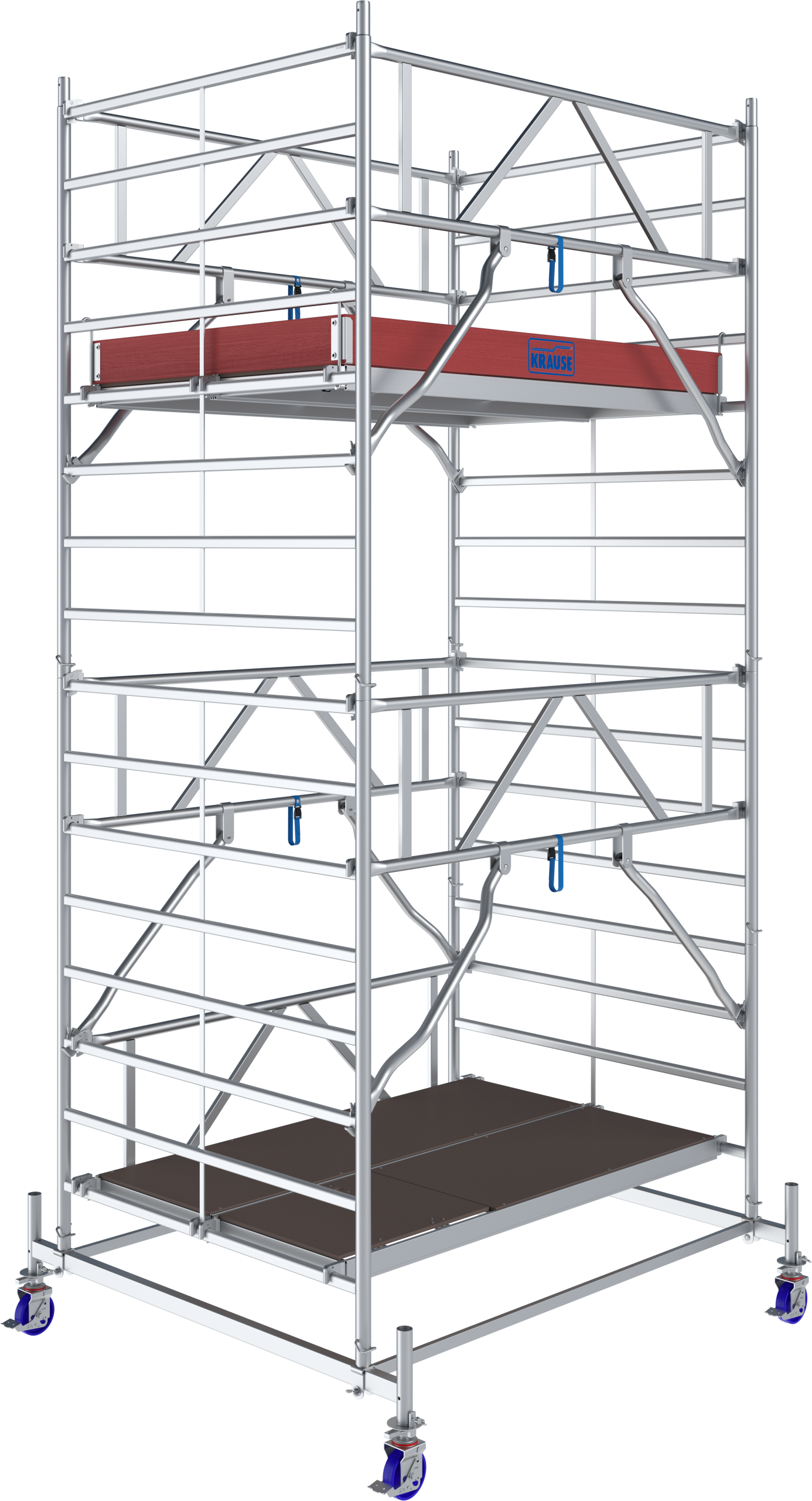 Aluminijumska pokretna skela Stabilo 50 5.40m (2×1.25m) - Slika 2