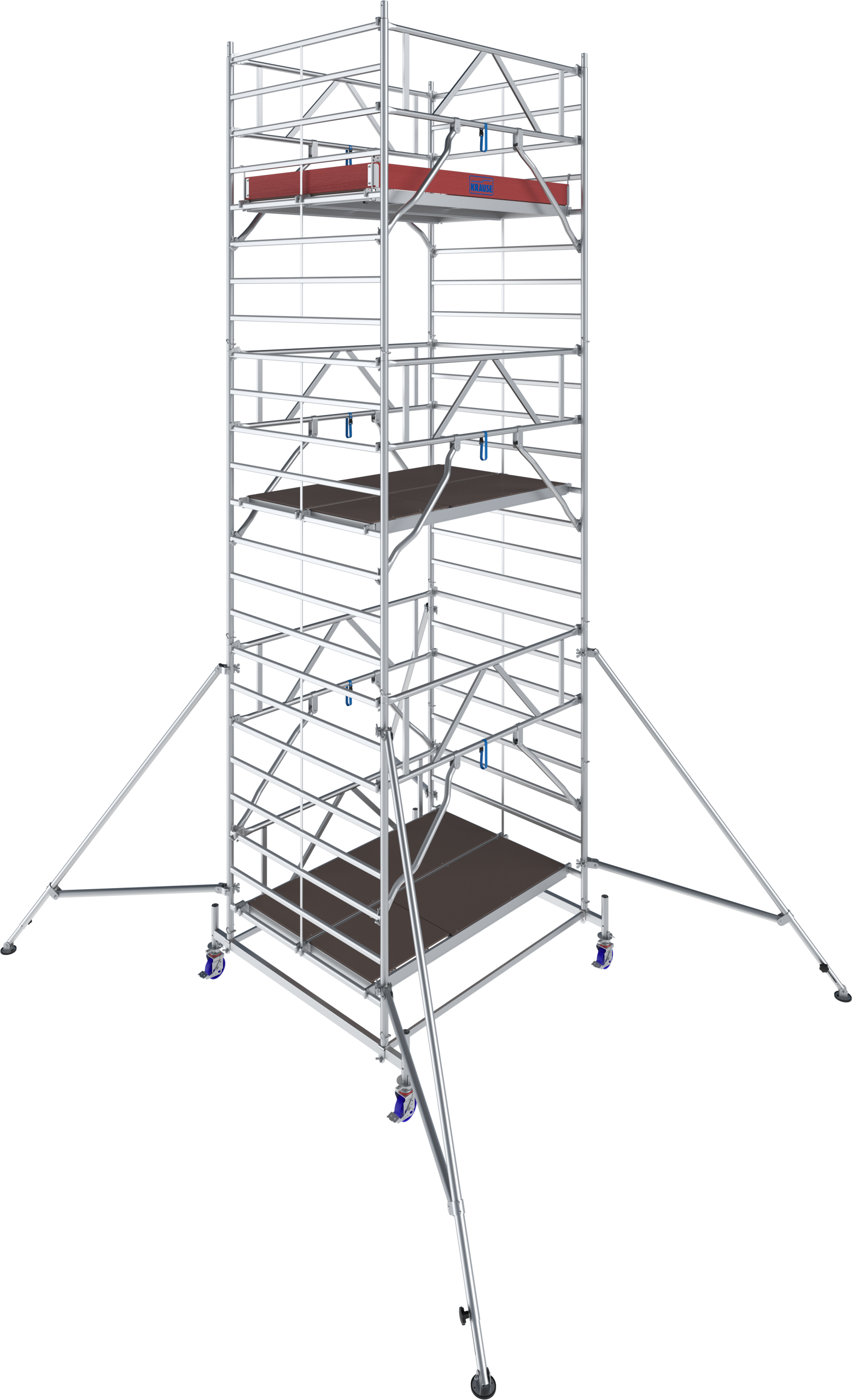 Aluminijumska pokretna skela Stabilo 50 7.40m (2×1.25m)