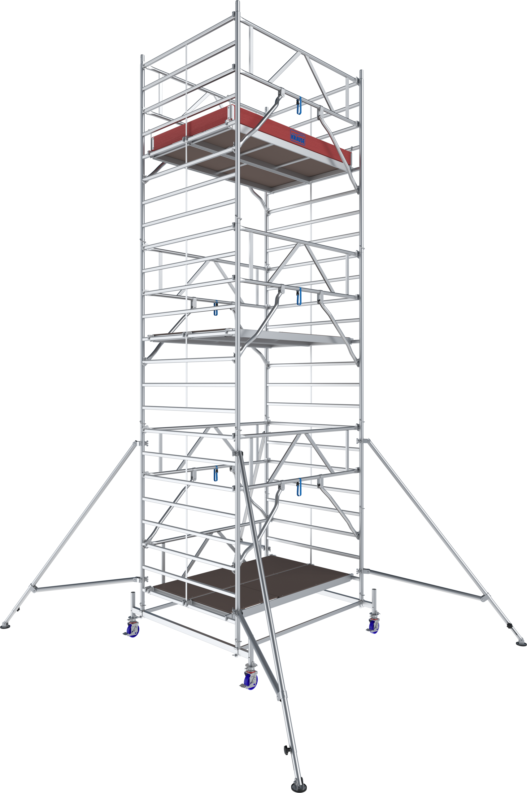 Aluminijumska pokretna skela Stabilo 50 7.40m (2×1.25m) - Slika 2