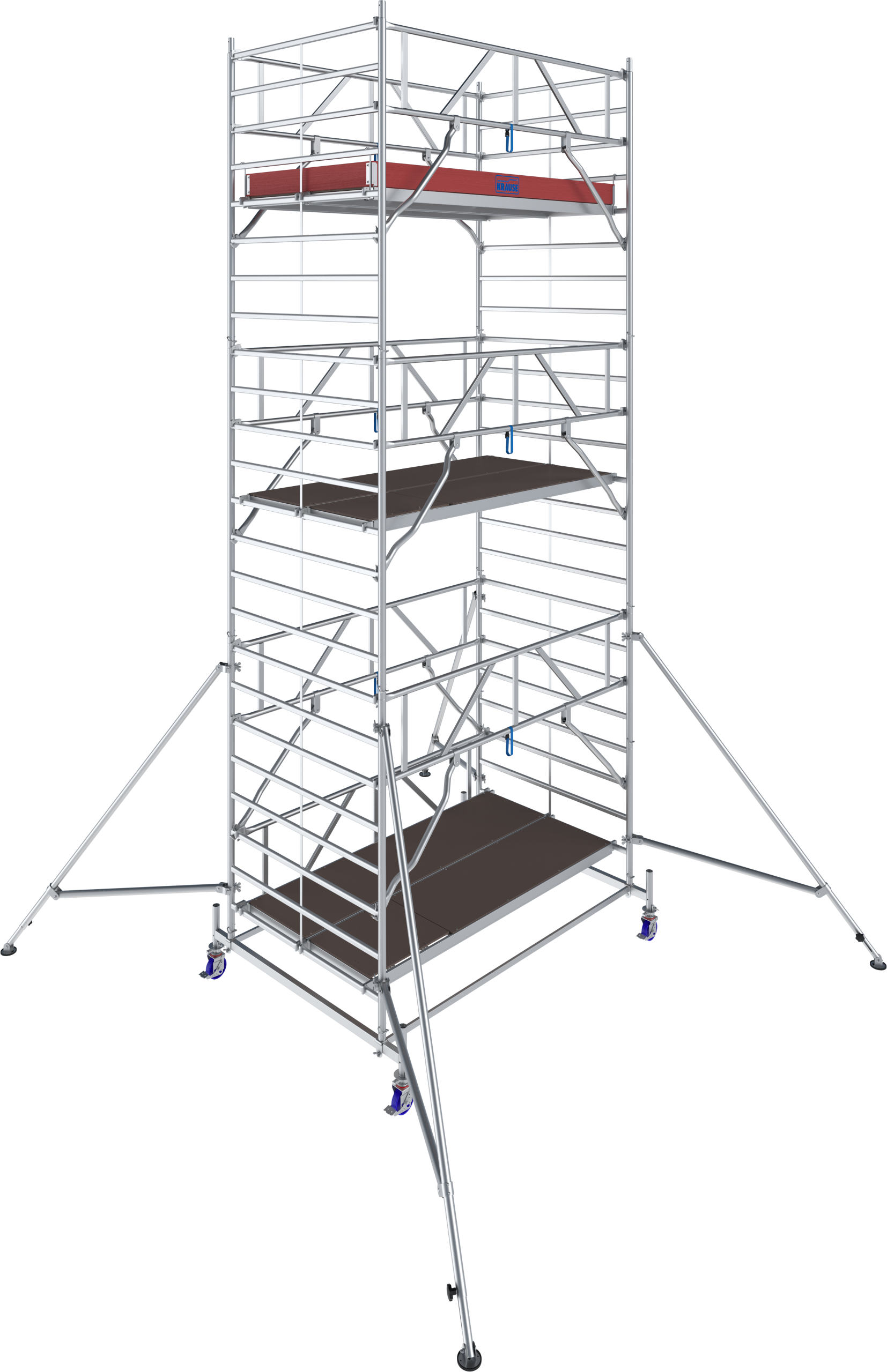 Aluminijumska pokretna skela Stabilo 50 7.40m (2,50m×1.25m)