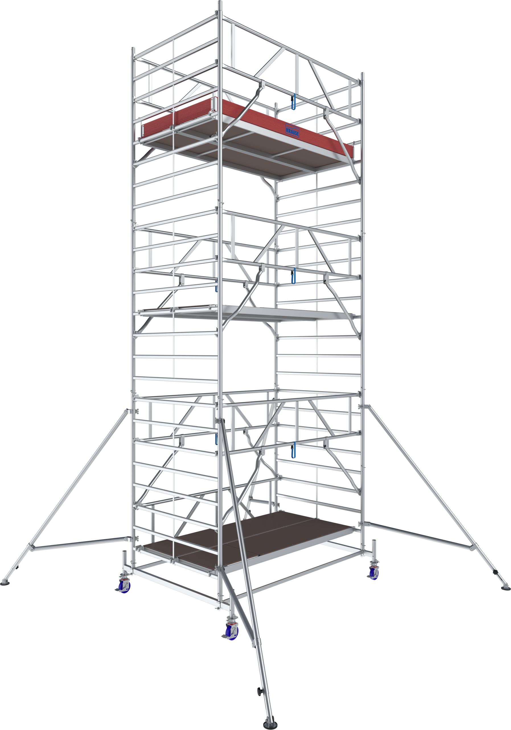 Aluminijumska pokretna skela Stabilo 50 7.40m (2,50m×1.25m) - Slika 3