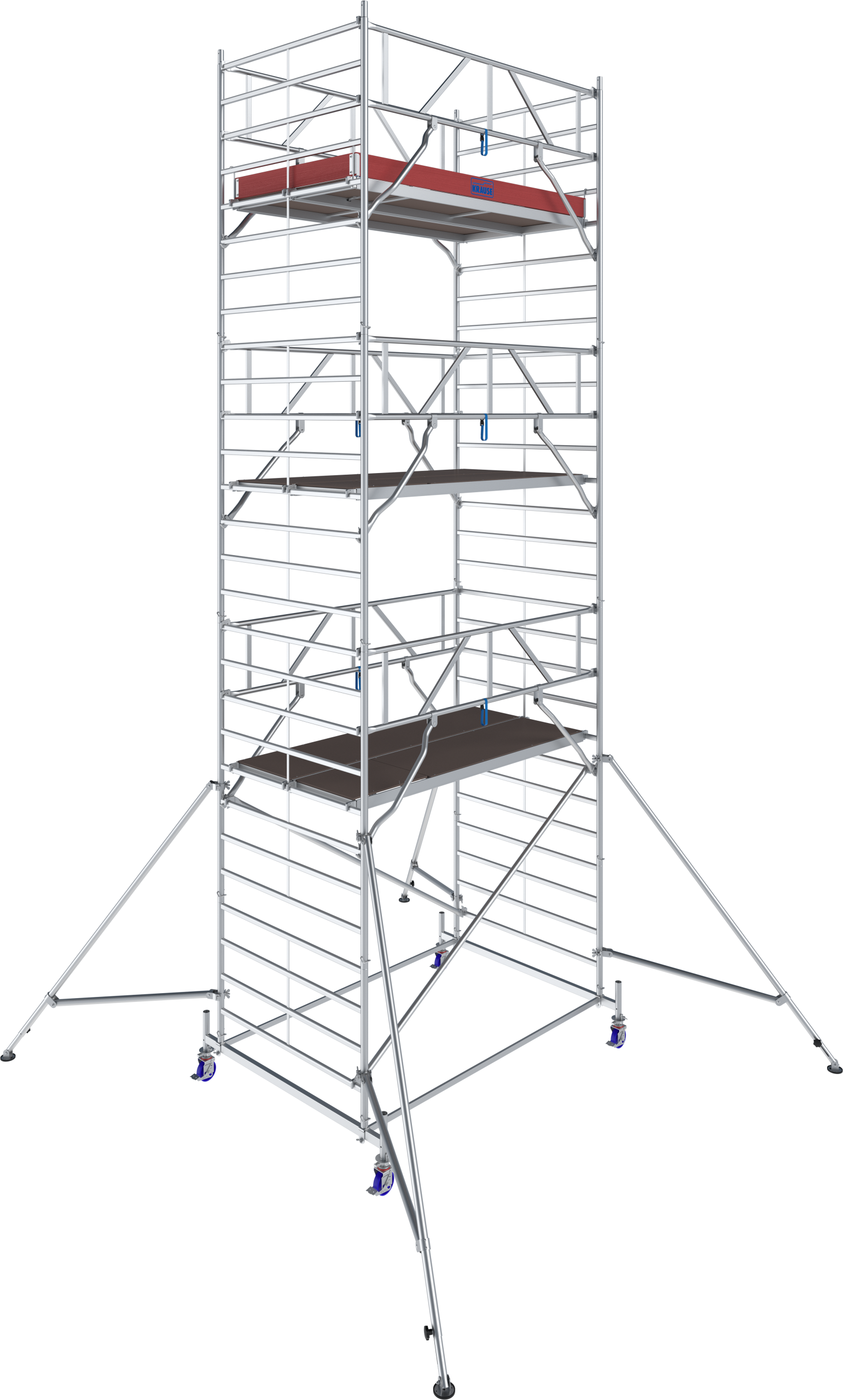 Aluminijumska pokretna skela Stabilo 50 8.40m (2,50m×1.25m) - Slika 3
