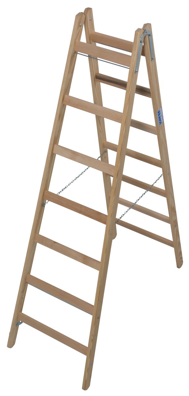 Drvene molerske merdevine 2x7 - Slika 5