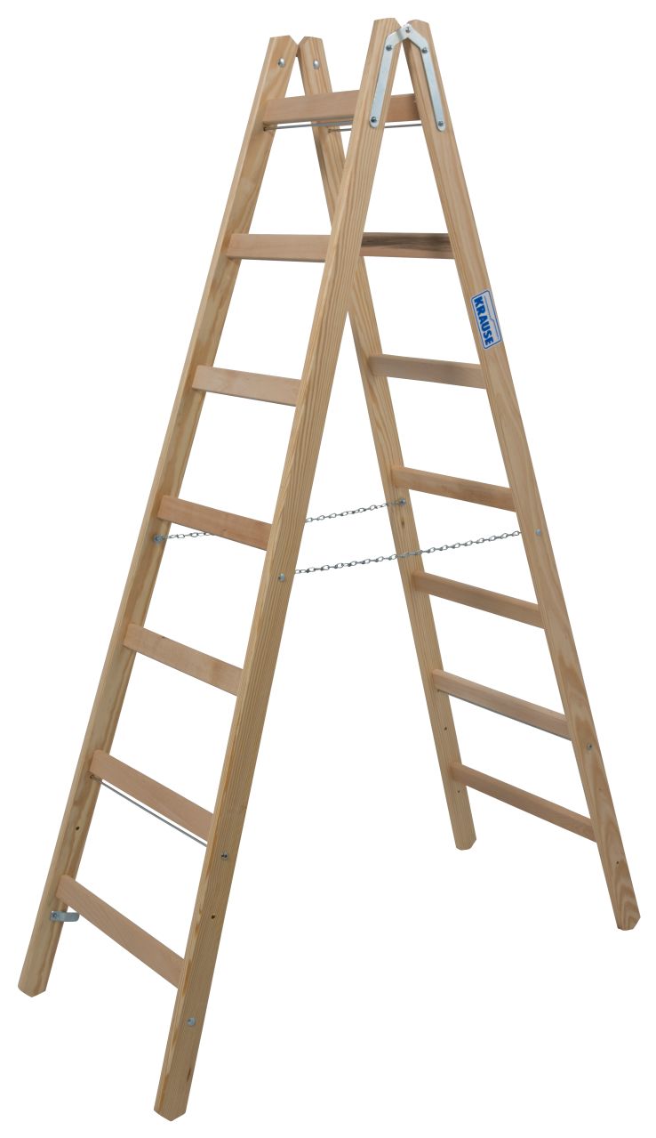 Drvene molerske merdevine 2x7 - Slika 6