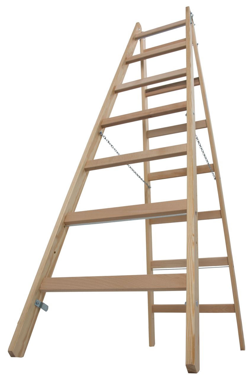 Drvene molerske merdevine 2x7 - Slika 7