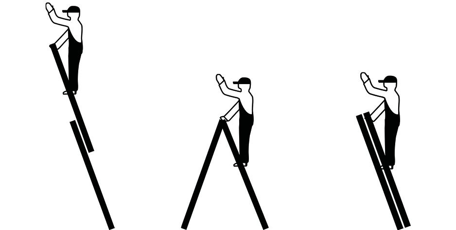 Višenamenske merdevine 2x8 - Slika 7